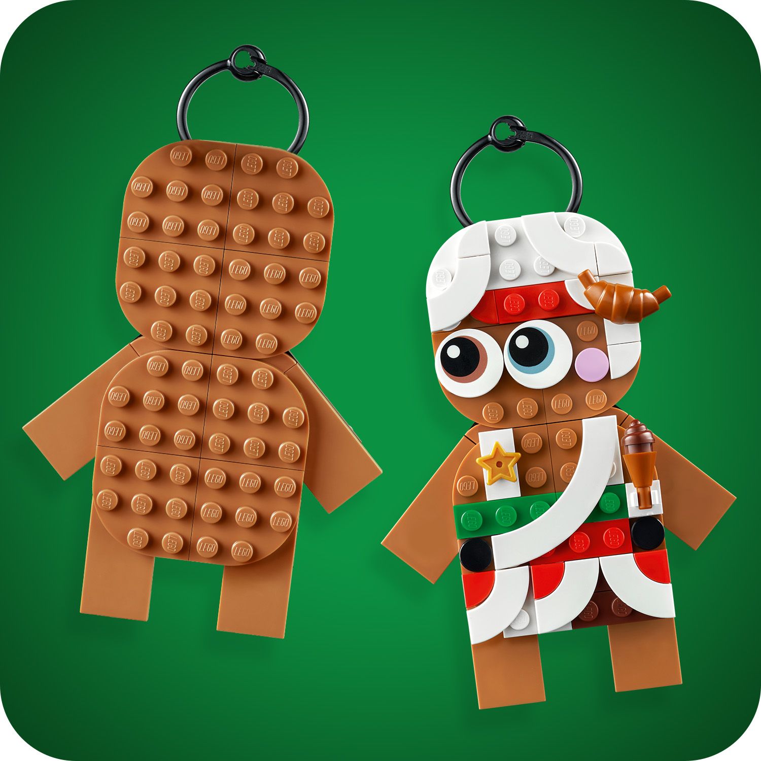 Lego Christmas 40642 Gingerbread Ornaments Seasonal Playset for Age 6+