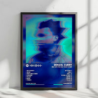 Denzel Curry "Nostalgic 64" Album Cover Poster - with Complete Tracklist