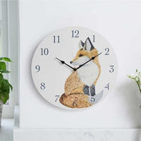 Fox Wall Clock