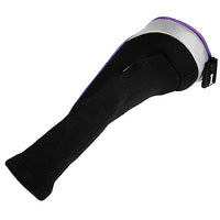 Andux 5pcs/Set Golf 460cc Driver Fairway Wood Club Head Covers Long Neck Black/Purple