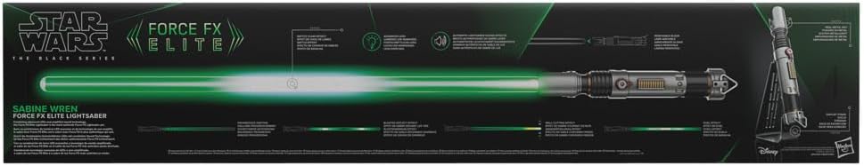 Star Wars The Black Series Sabine Wren Force FX Elite Lightsaber