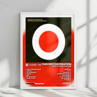 Thievery Corporation "The Richest Man in Babylon" Album Cover Poster - with Complete Tracklist
