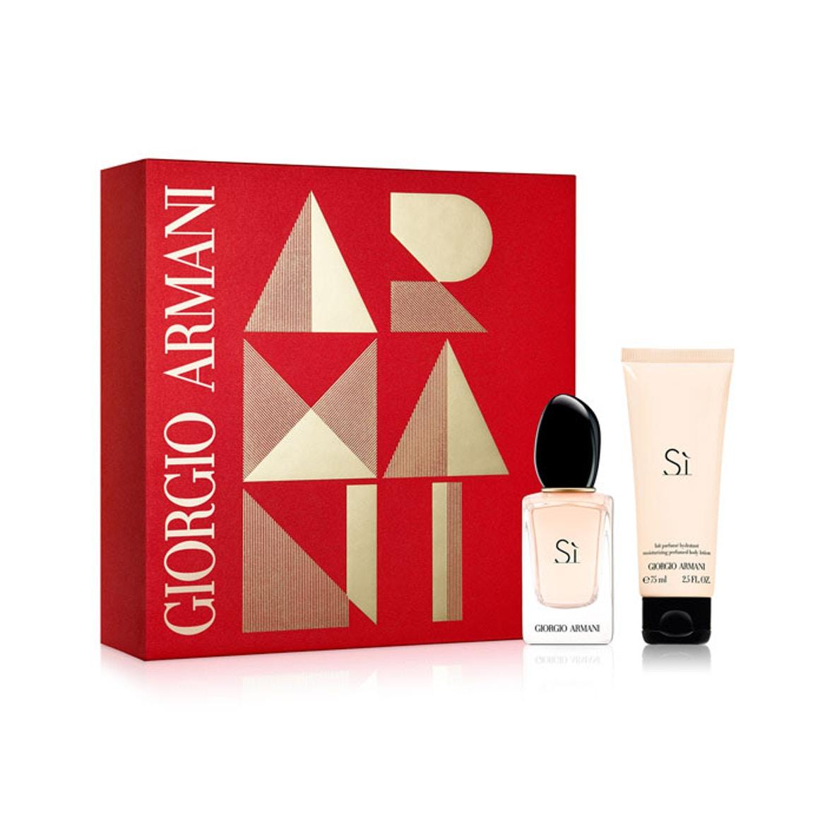 Giorgio Armani Si Gift Set 30ml EDP Spray + 75ml Body Lotion