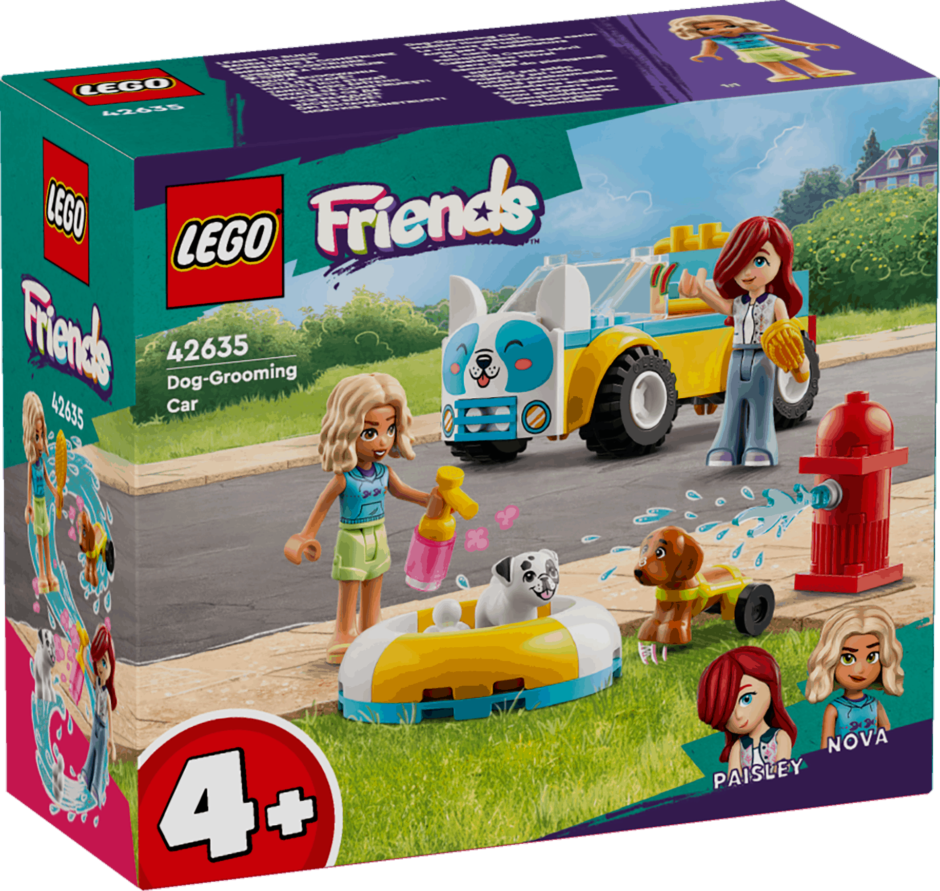 Lego Friends 42635 Dog-Grooming Car Buildable Playset for Ages 4 & Up