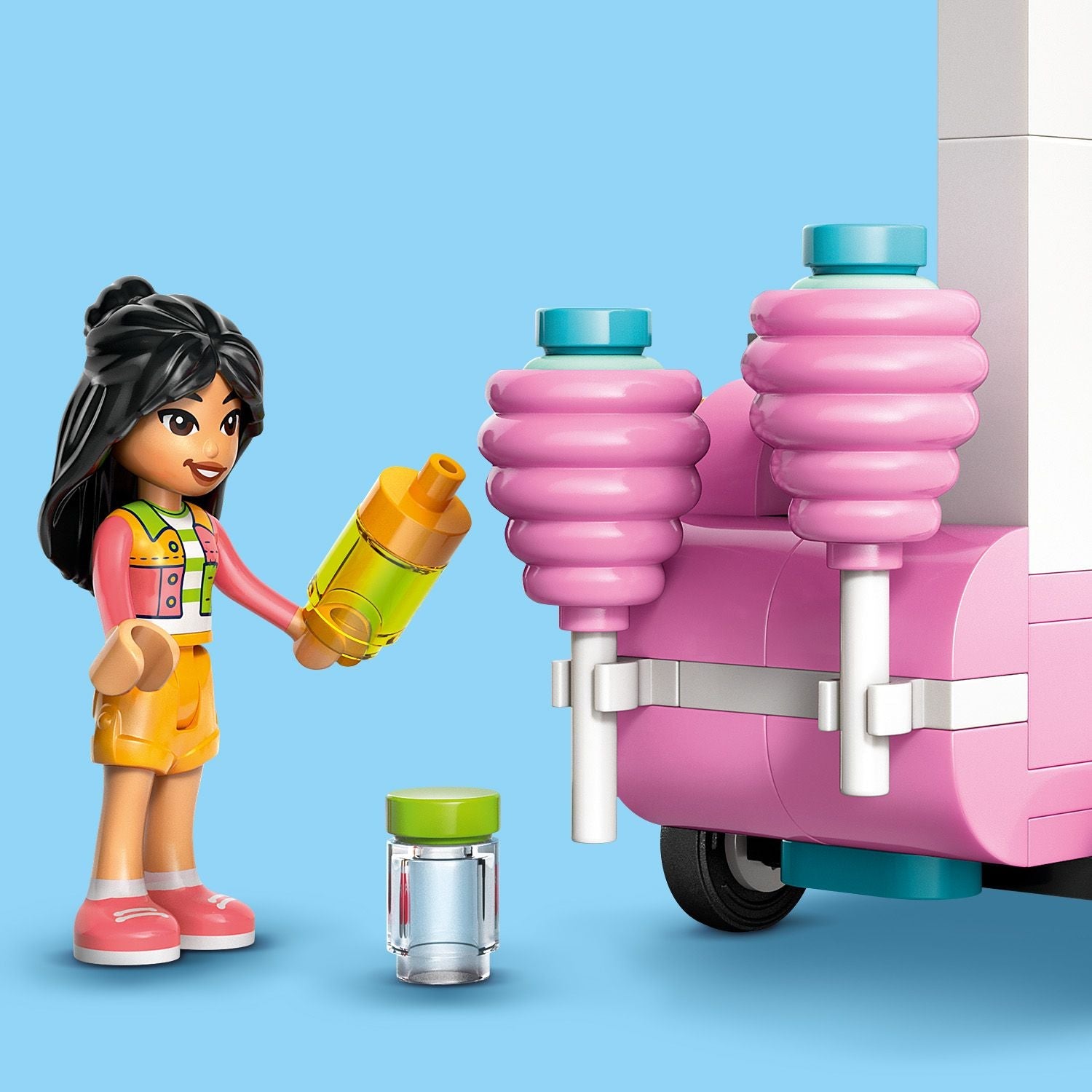 Lego Friends 42643 Cotton Candy Stand & Scooter Playset for Age 6 & Up