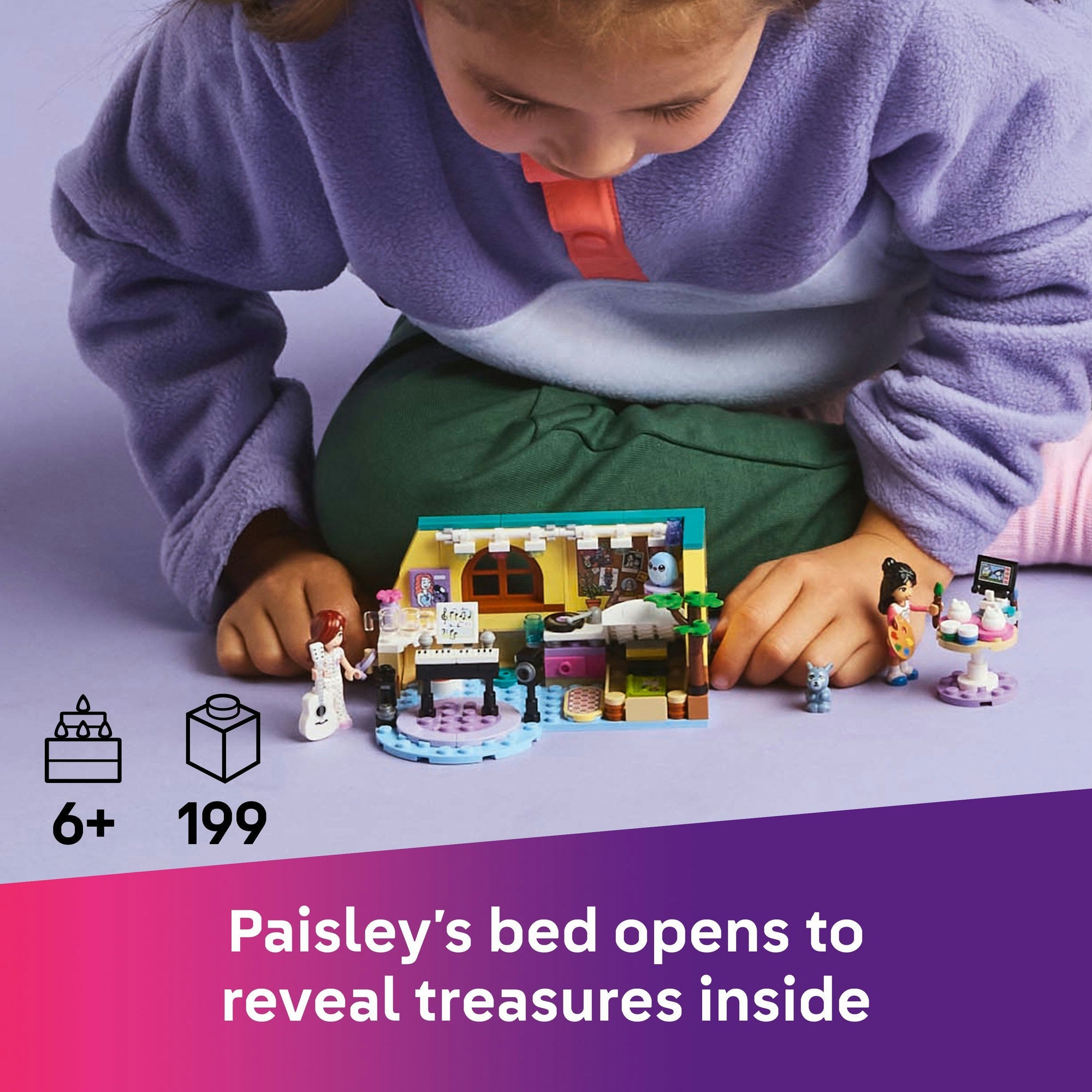 Lego Friends 42647 Paisley's Room Buildable Playset for Ages 6 and Up