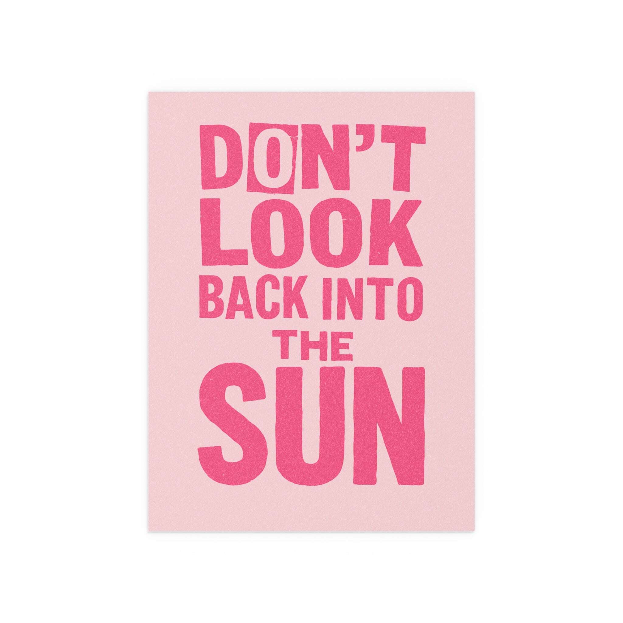 The Libertines - Don't Look Back Into The Sun - Pink