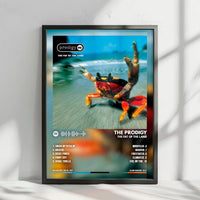 The Prodigy "The Fat of the Land  " Album Cover Poster - with Complete Tracklist