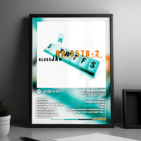 Glassjaw "Everything You Ever Wanted To Know About Silence" Album Cover Poster - with Complete Tracklist