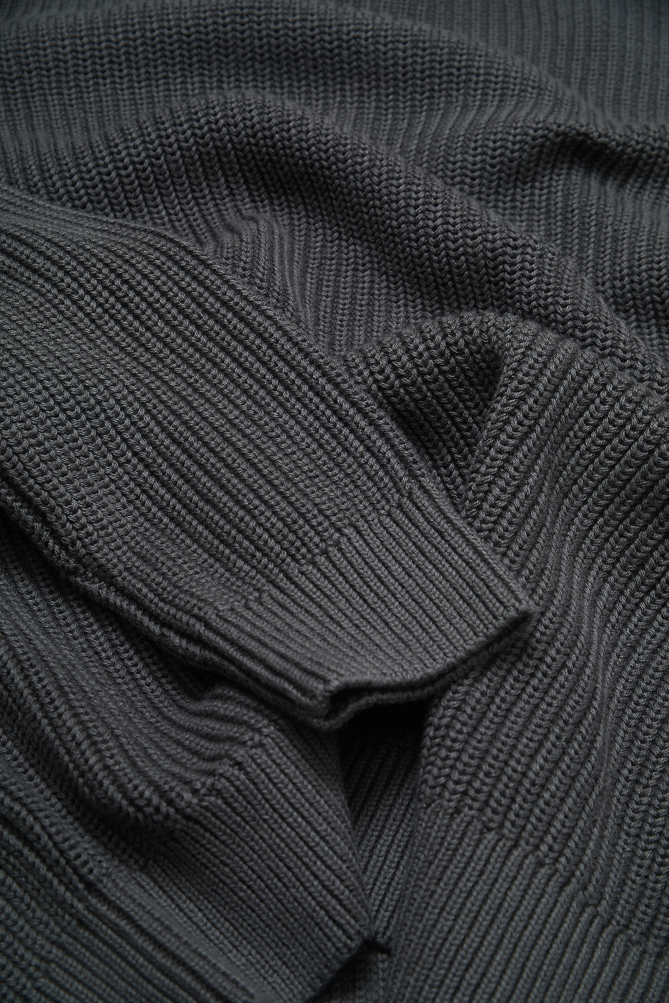 J Hailey Crew Knit - Charcoal