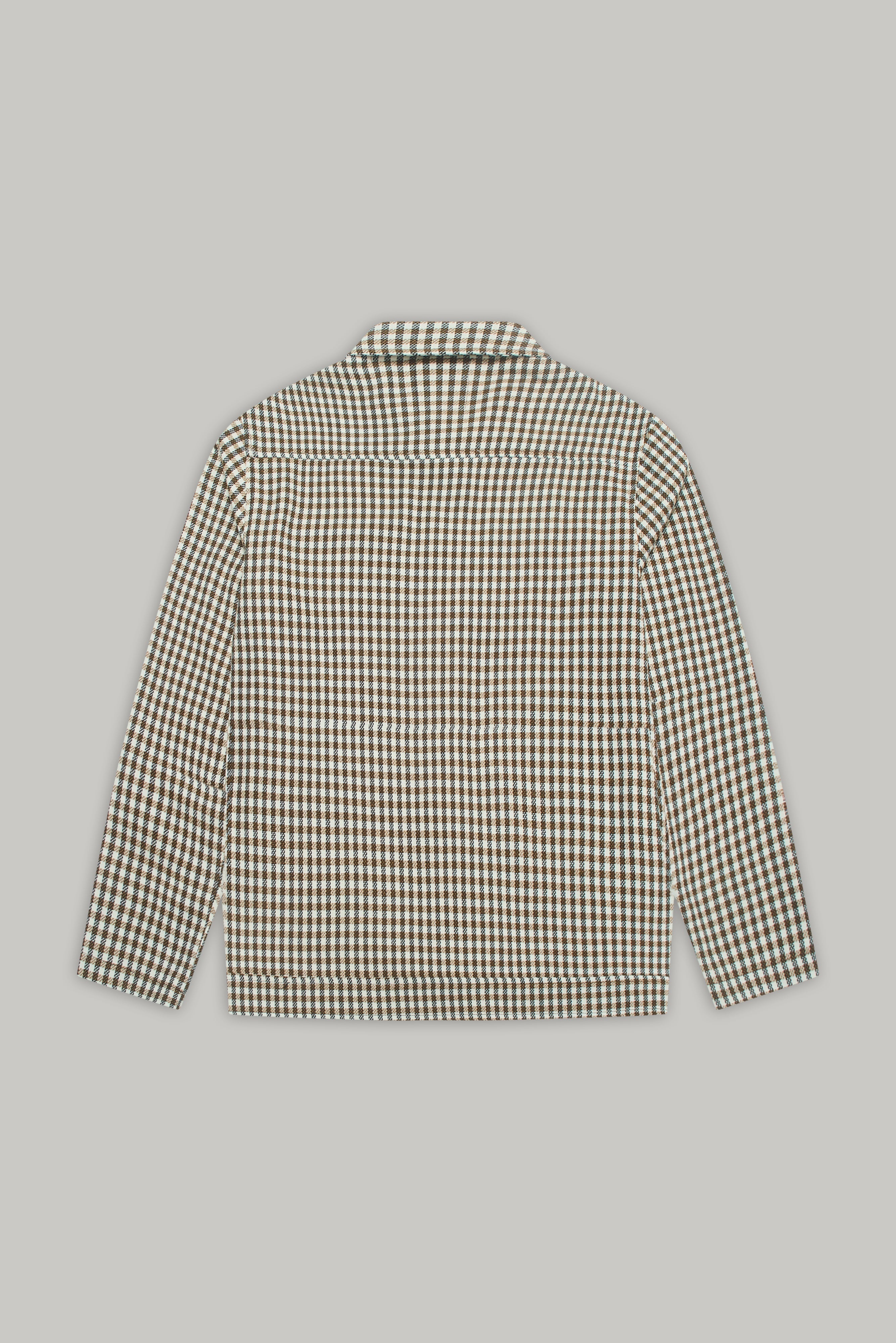 Bart Overshirt - Tan Check Silvia