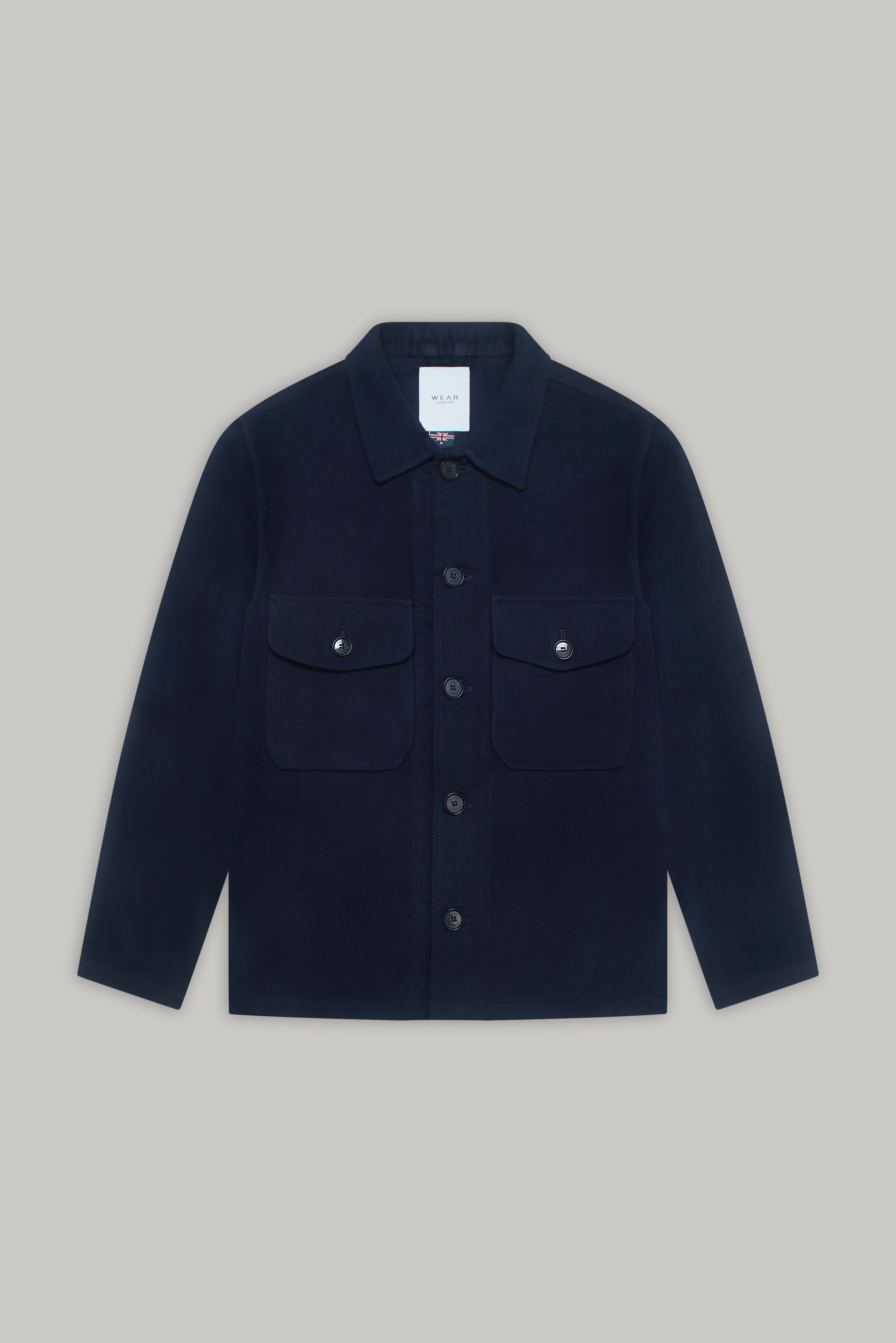 Goring Jacket - Navy Moleskin