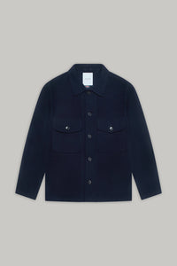 Goring Jacket - Navy Moleskin