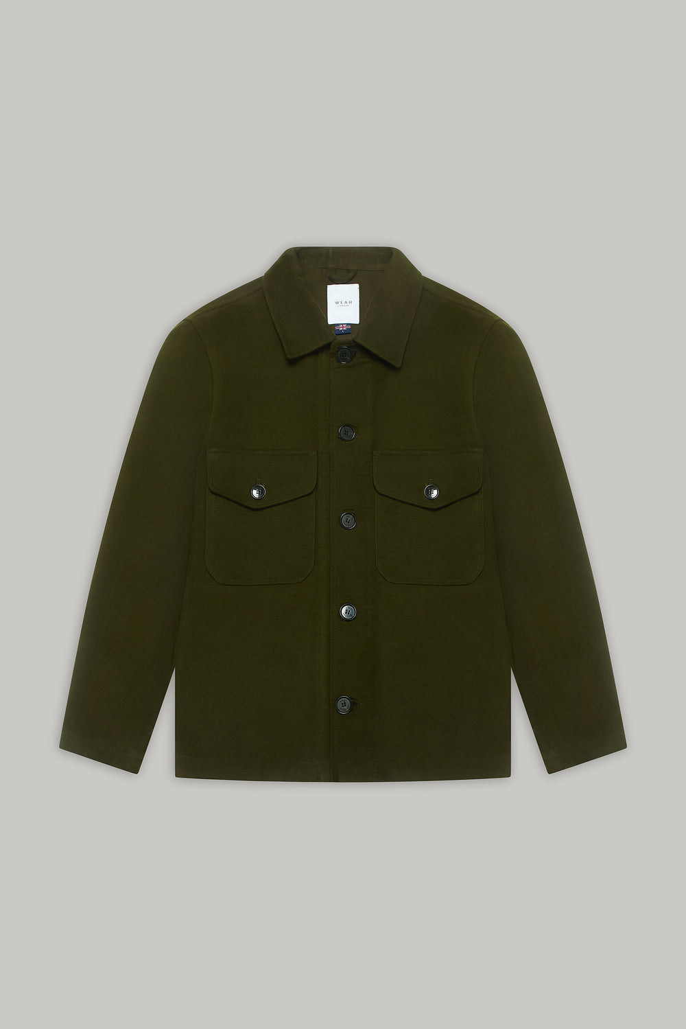 Goring Jacket - Olive Moleskin