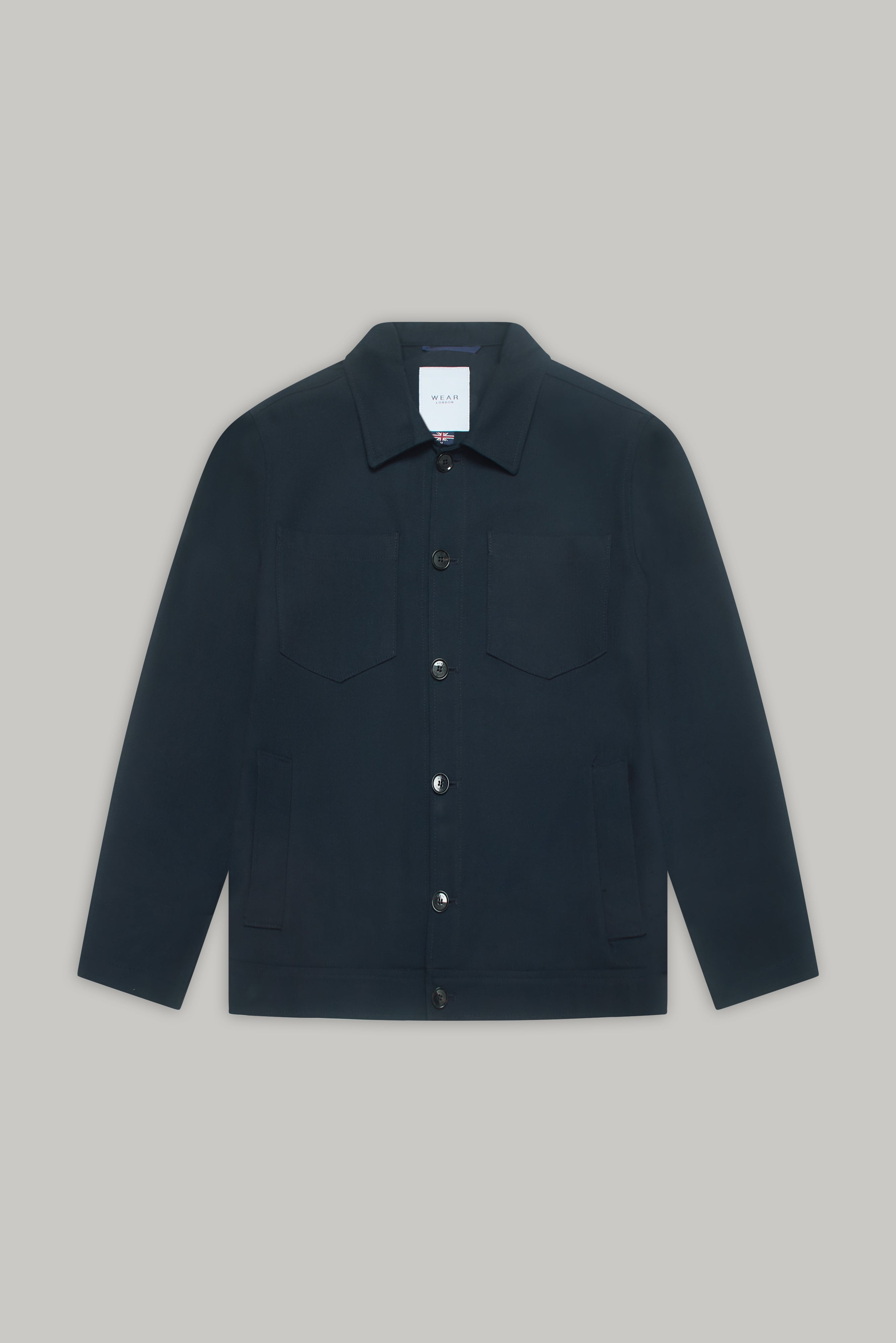 Turner Shacket - Navy Vigevano