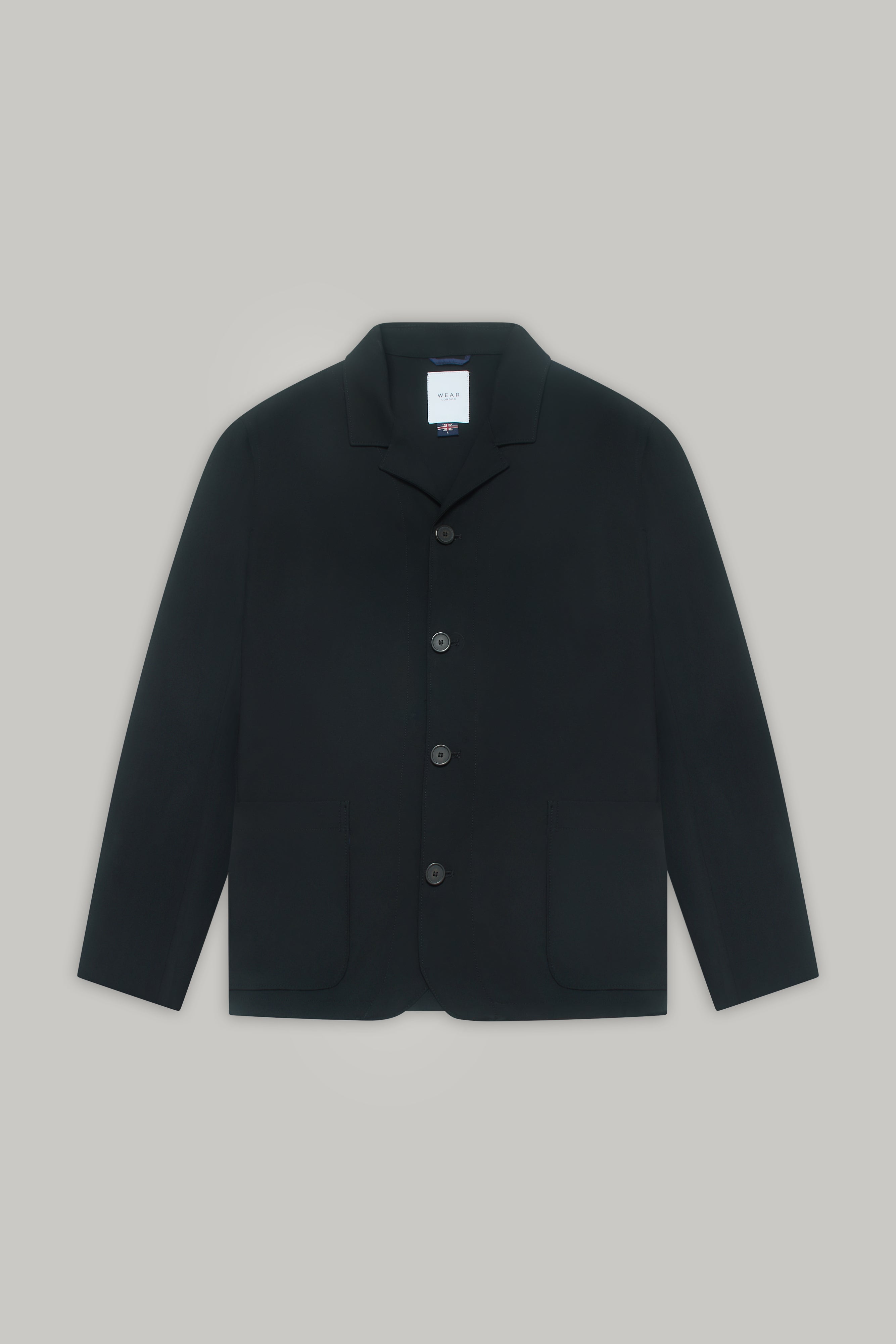 Tuxford Casual Blazer - Black Suiting