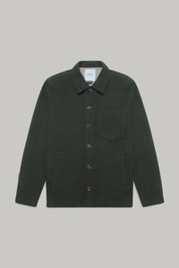 Theydon Overshirt - Olive Waffle