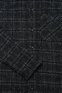 Theydon Frame Overshirt - Black / White