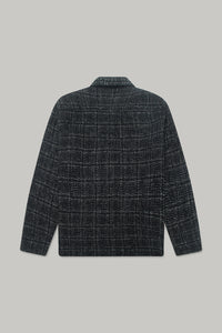 Bart Frame Overshirt - Black / White