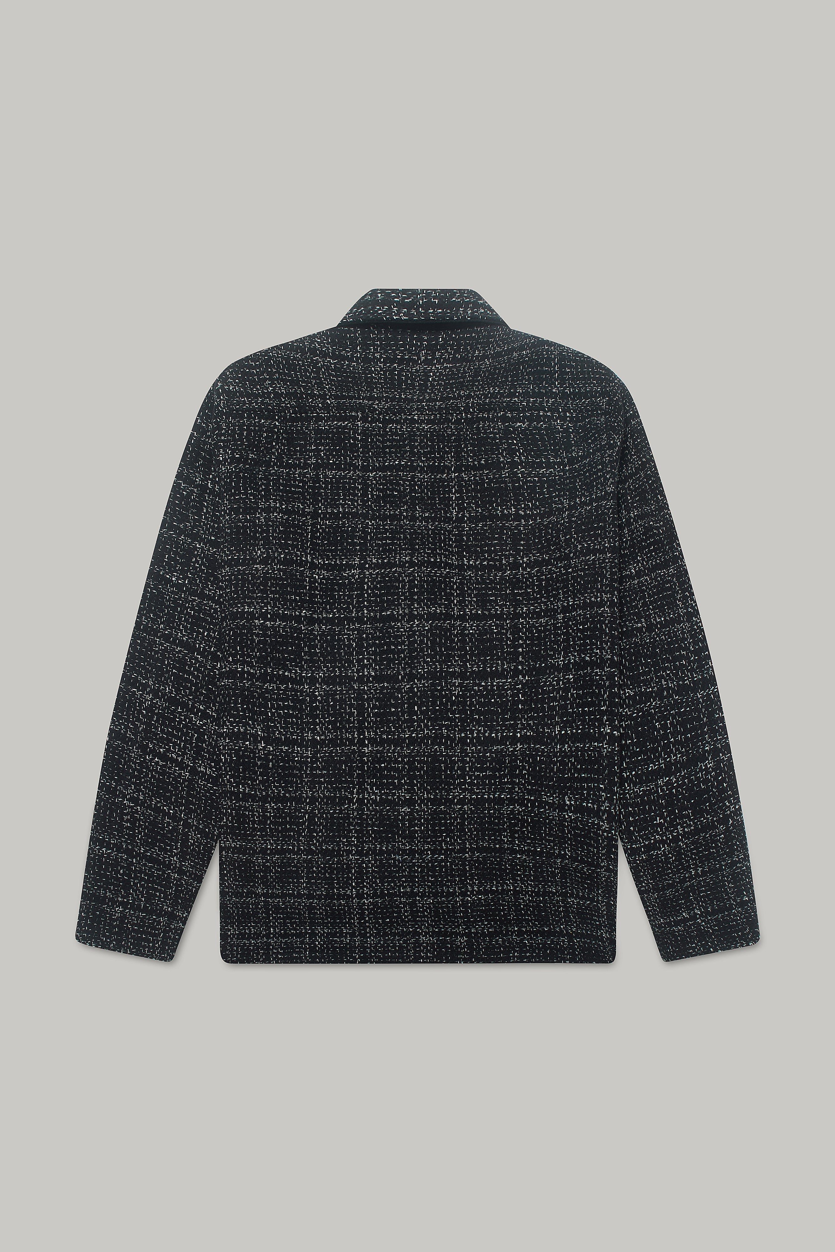 Theydon Frame Overshirt - Black / White