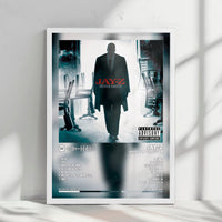 Jay-Z "American Gangster" Album Cover Poster - with Complete Tracklist