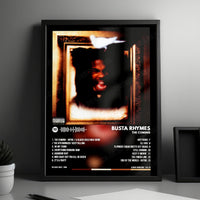 Busta Rhymes "The Coming" Album Cover Poster - with Complete Tracklist