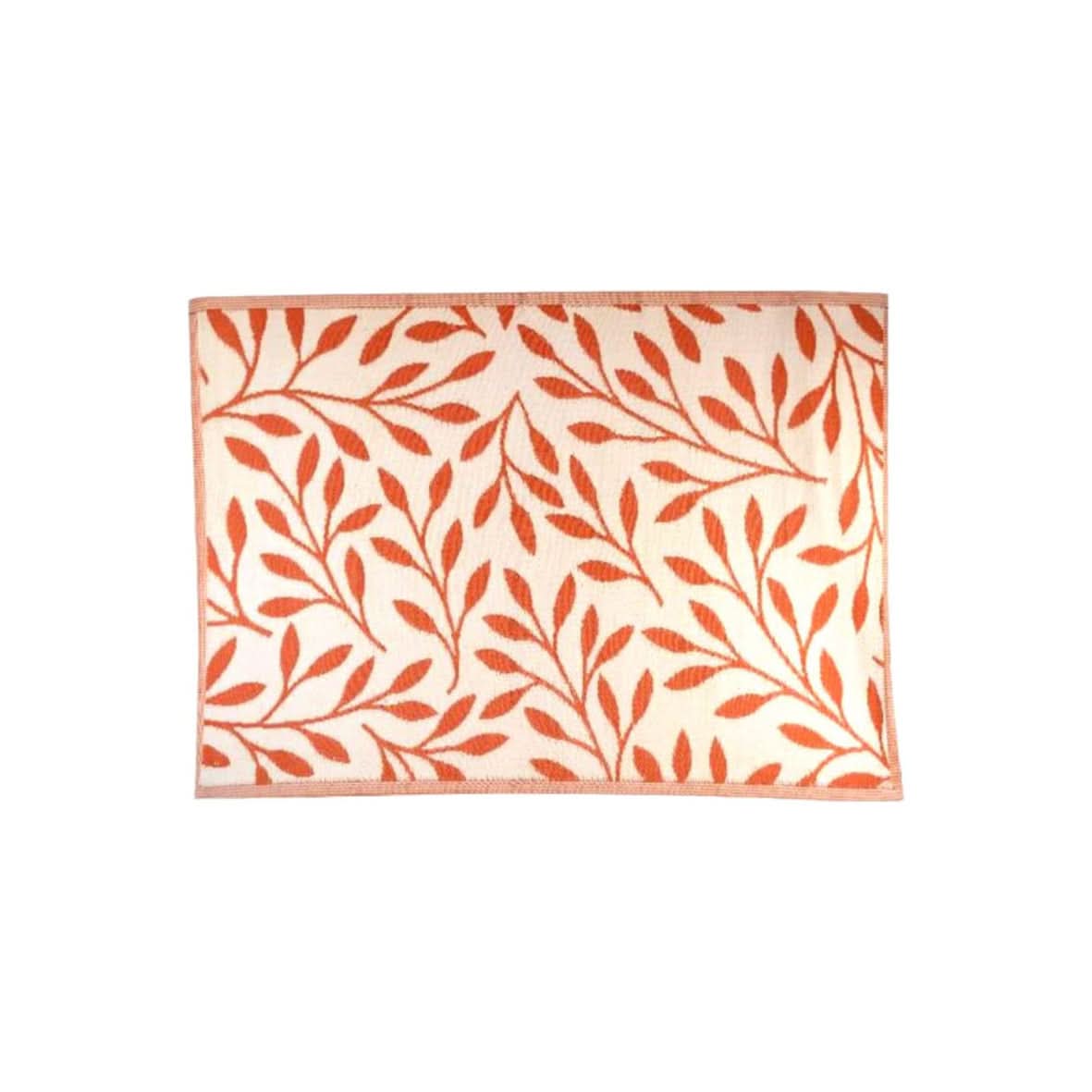 Large Alfresco Mat Indoor Outdoor 150 x 210cm Red Ochre