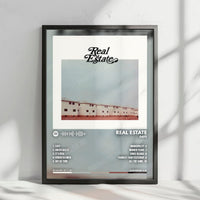 Real Estate "Days" Album Cover Poster - with Complete Tracklist