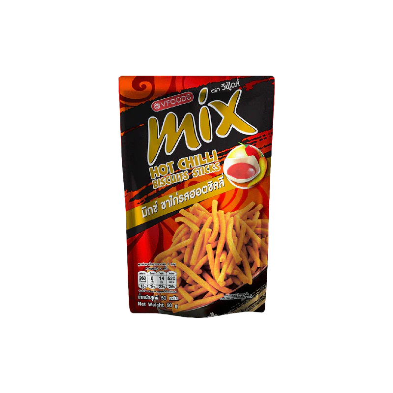 MIX Hot Chilli Biscuits Sticks 50g