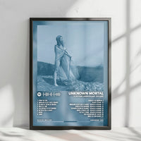 Unknown Mortal Orchestra "II" Album Cover Poster - with Complete Tracklist