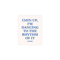Sam Fender - Chin Up (Blue + Off-white)