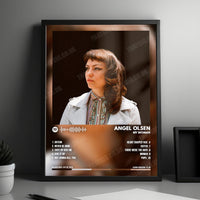 Angel Olsen "MY WOMAN" Album Cover Poster - with Complete Tracklist