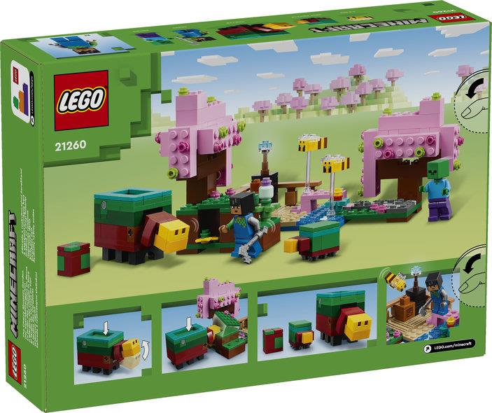 Lego Minecraft 21260 The Cherry Blossom Garden Playset for Ages 8 & Up