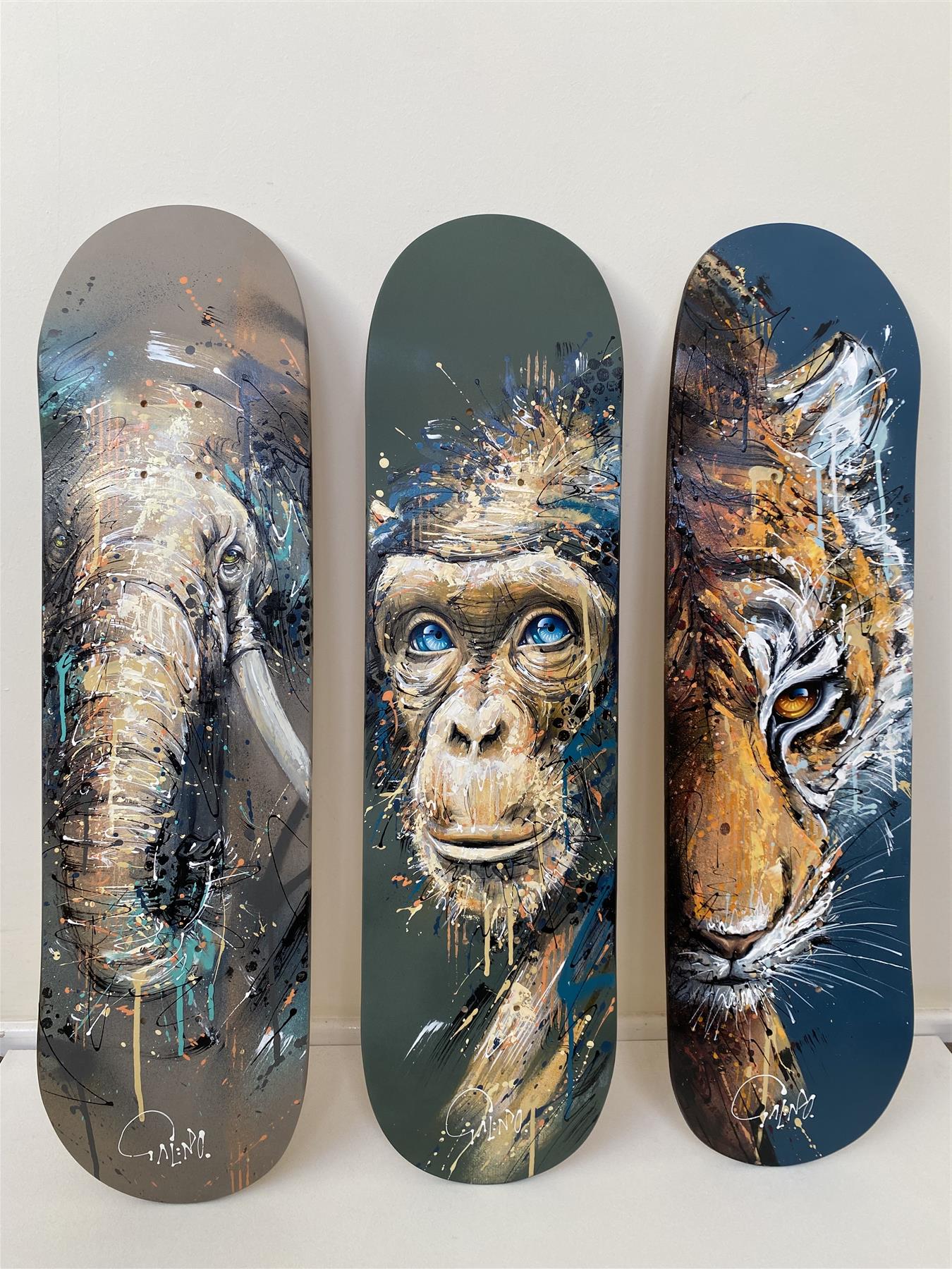 Venom Skateboard Art Unvarnished Deck Pack 8.0"