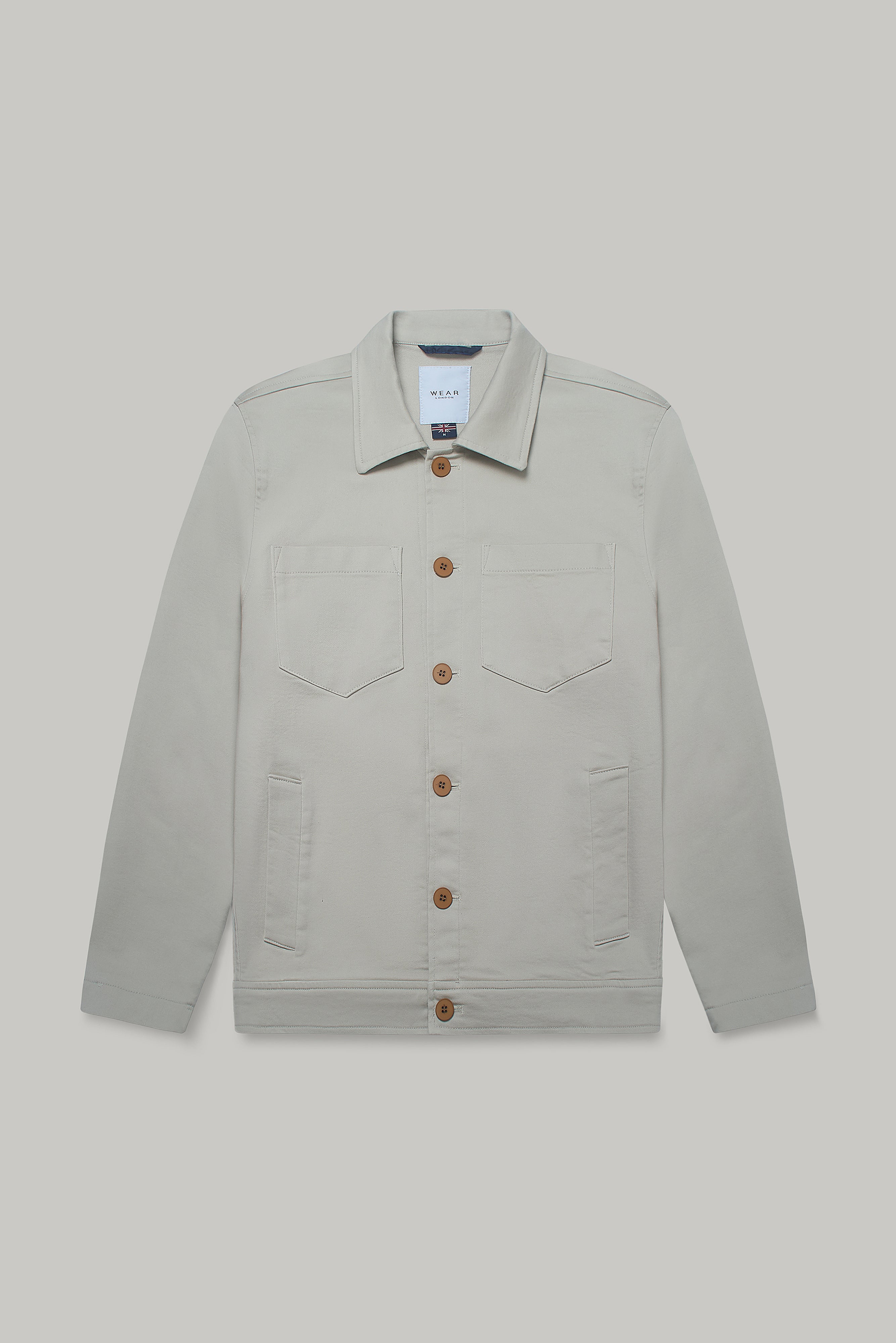 Turner Shacket - Putty Superflex