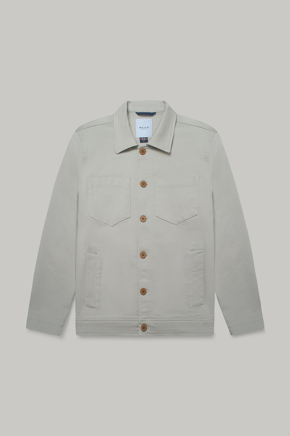 Turner Shacket - Putty Superflex