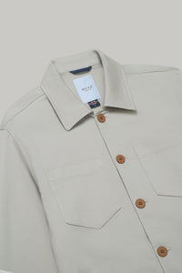 Turner Shacket - Putty Superflex