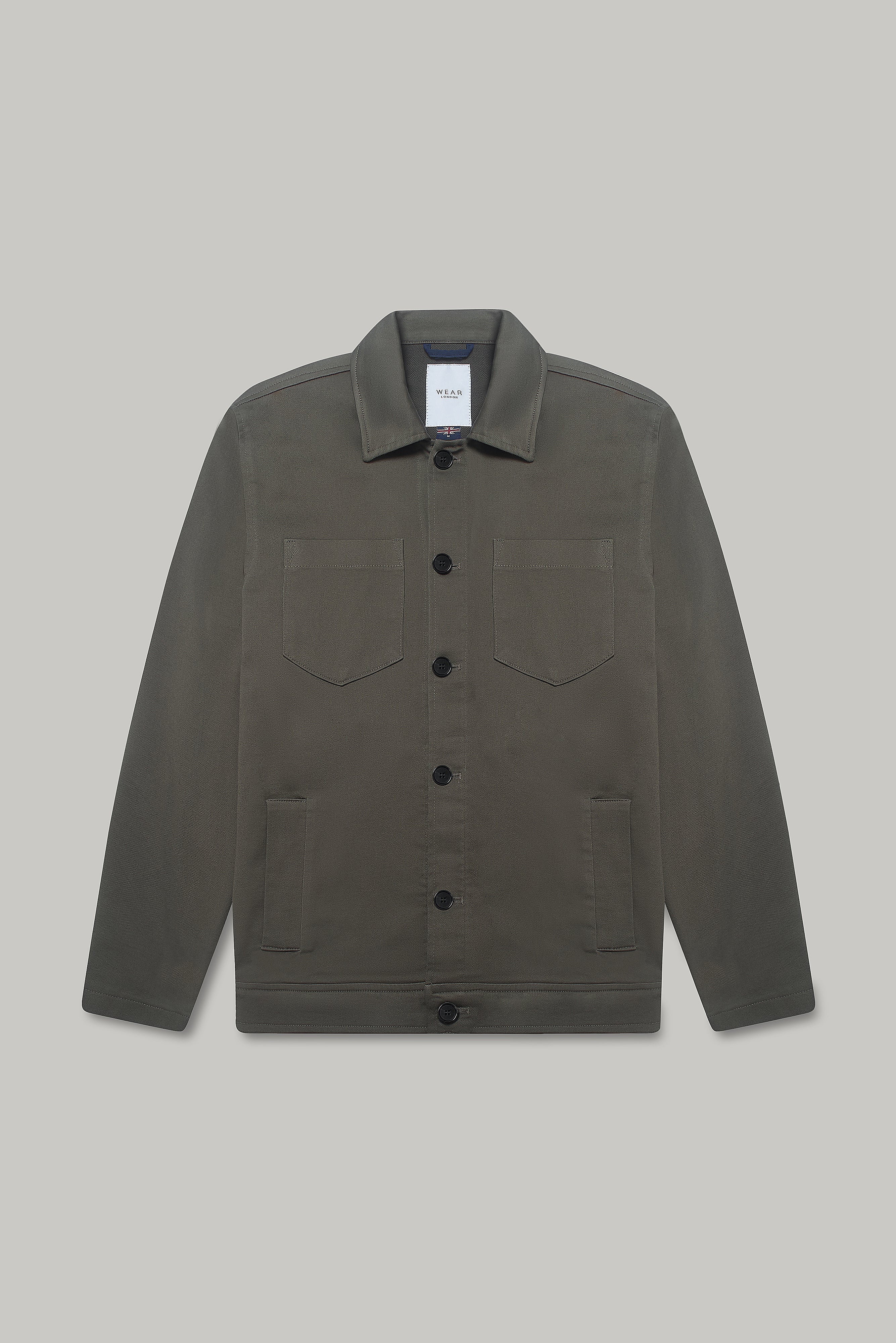 Turner Shacket - Mushroom Superflex