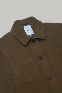Southend Shacket Unlined - Camel Moleskin