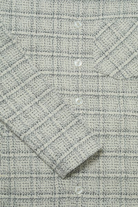 Theydon Frame Overshirt - Ecru / Black