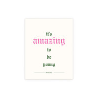 Fontaines DC - It's Amazing To Be Young (Off-white)