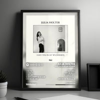 Julia Holter "Have You in My Wilderness" Album Cover Poster - with Complete Tracklist