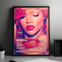 Rihanna "Loud" Album Cover Poster - with Complete Tracklist