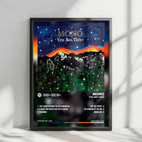 Mono "You Are There" Album Cover Poster - with Complete Tracklist
