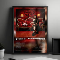 Motionless In White "Reincarnate" Album Cover Poster - with Complete Tracklist