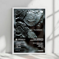 The Sundays "Reading,  Writing and Arithmetic" Album Cover Poster - with Complete Tracklist