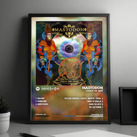 Mastodon "Crack the Skye" Album Cover Poster - with Complete Tracklist