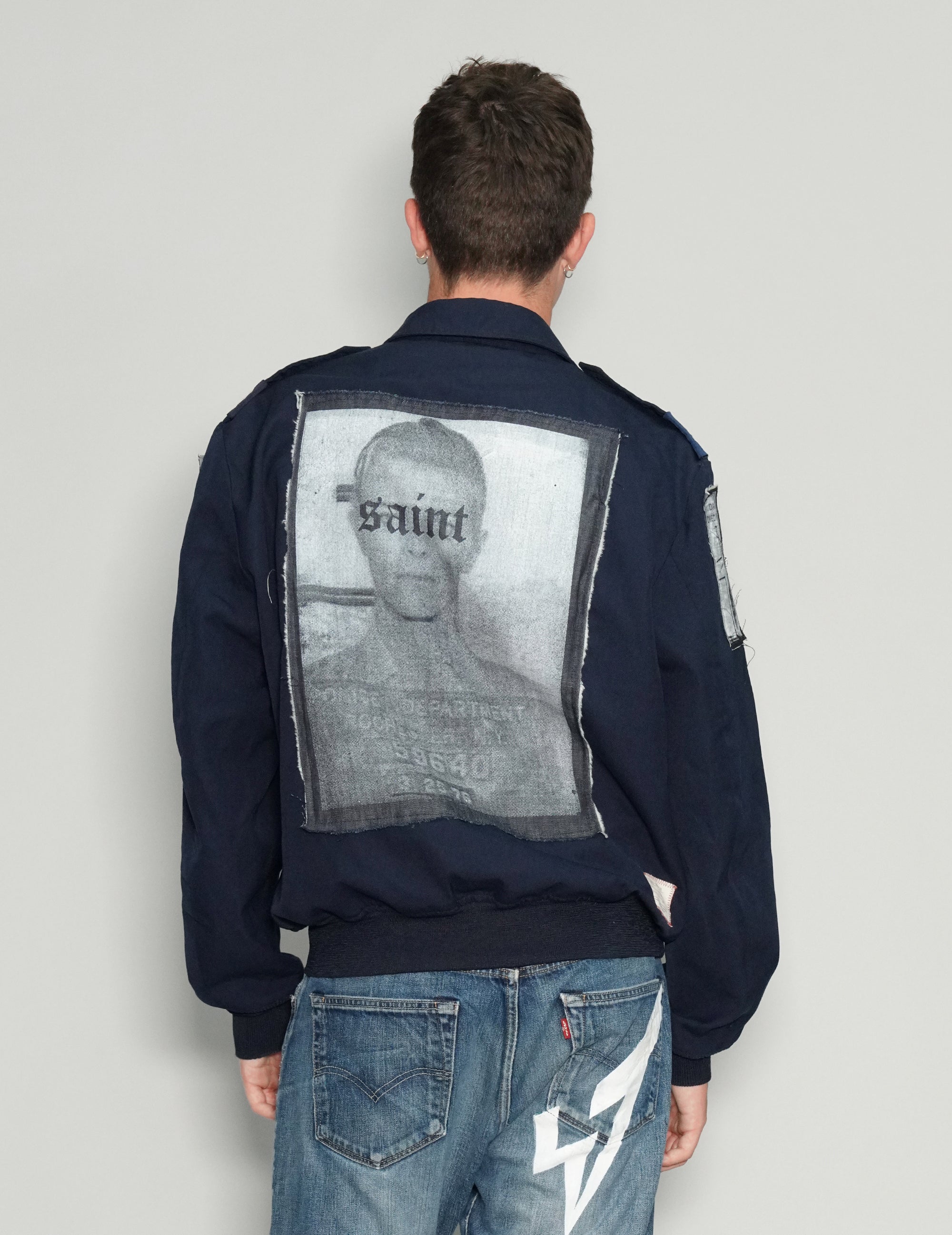 Patched RAF Jacket