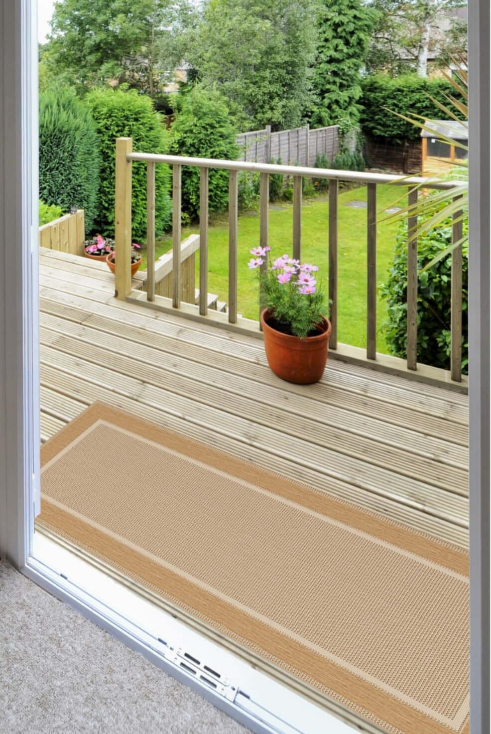 Denver Bordered Indoor/Outdoor Rug | 1589