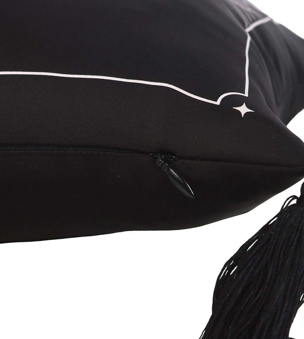 Gothic Gifts Dying to Go to Sleep Satin Cushion